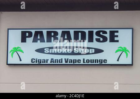 Vape shop advertising hi-res stock photography and images