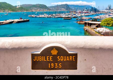 View from Jubilee Square in Simon’s Town, South Africa Stock Photo