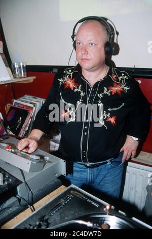 Frank Black DJing at the Barfly Camden Town London 21st June 2003, England, United Kingdom. Stock Photo