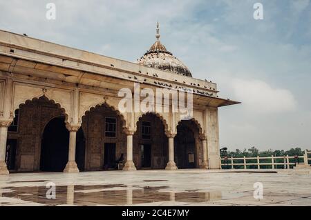 Amritsar, India - AUGUST 16: The Hammam-e-Lal Qila is a  Turkish bath or Hammam in Red Fort complex on August 16, 2016 in New Delhi, India Stock Photo