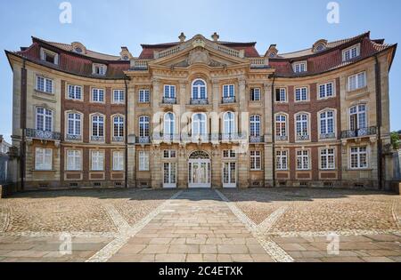 Palais Erbdrostenhof of Muenster, North Rhine-Westphalia, Germany Stock Photo