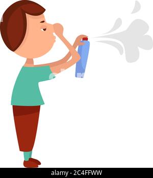 Air freshener, illustration, vector on white background Stock Vector
