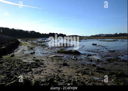 Barry Harbour. Stock Photo