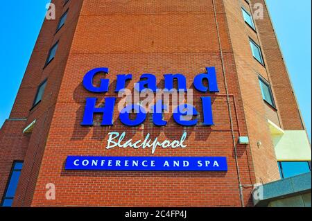 Grand Hotel Spa and Conference Centre,Blackpool Stock Photo