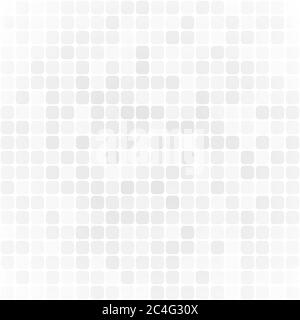 Abstract background of small squares or pixels in gray colors Stock Vector