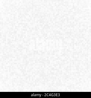 Abstract background of small squares or pixels in gray colors Stock Vector