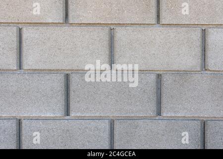 White grey brick wall concrete texture. Grunge, cement. Seamless texture of a brick wall Stock Photo