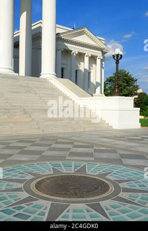 State Capitol Building, Richmond, Virginia, USA Stock Photo