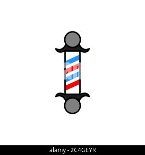 barbershop vector design template illustration Stock Vector