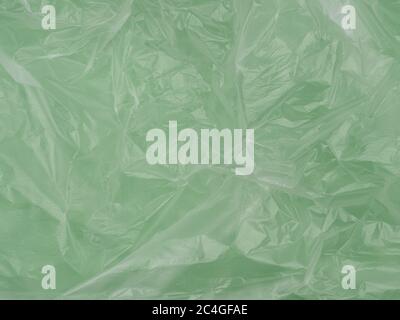 The texture of crumpled cellophane film. Abstract the image.