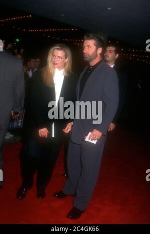 Century City, California, USA 14th November 1995 Actress Kim Basinger and actor Alec Baldwin attend 'The American President' Premiere on November 14, 1995 at Cineplex Odeon Century Plaza Cinemas in Century City, California, USA. Photo by Barry King/Alamy Stock Photo Stock Photo
