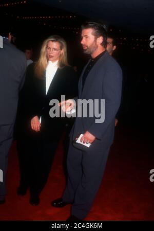 Century City, California, USA 14th November 1995 Actress Kim Basinger and actor Alec Baldwin attend 'The American President' Premiere on November 14, 1995 at Cineplex Odeon Century Plaza Cinemas in Century City, California, USA. Photo by Barry King/Alamy Stock Photo Stock Photo