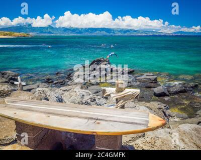 Windsurfing in Maui Stock Photo - Alamy