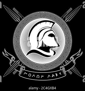 Texas Flag Spartan Helmet Sticker - Molon Labe Decal For Trucks, Yeti, Laptops - Vinyl Made In USA