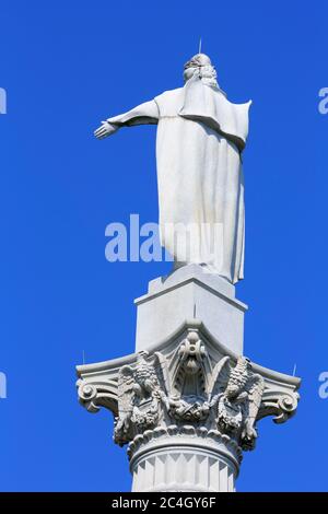 Victory Monument, Yorktown, Virginia, USA Stock Photo