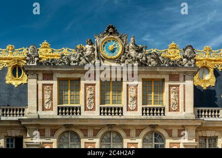 The Palace of Versailles in France Stock Photo