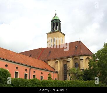 Minorite Monastery and Church of the Holy Spirit, Opava, CZech Republic / Czechia Stock Photo