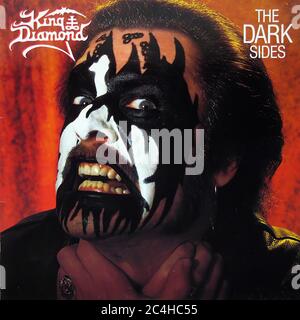 King Diamond the Dark Sides  12'' Vinyl Lp -  Vintage Cover Stock Photo