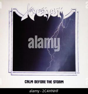 Venom Calm Before the Storm 12'' Vinyl Lp - Vintage Record Cover