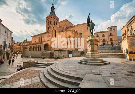 Medina del Campo square. Segovia. Castile and Leon. Spain. Stock Photo