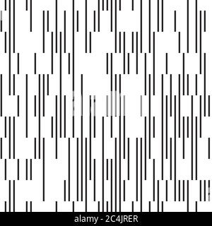 Simple linear seamless vertical pattern Stock Vector