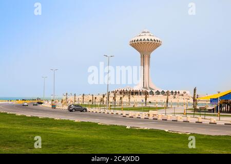 Dammam . KSA , Saudi Arabia View in Dammam , Dammam , Saudi Arabia dammam tower Stock Photo