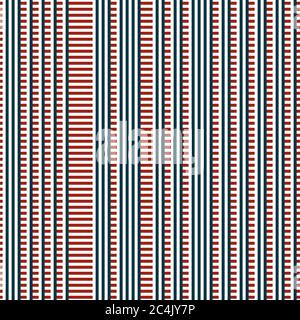 Seamless pattern with vertical green streaks Stock Vector