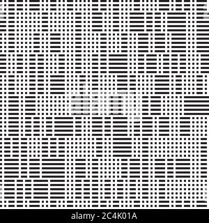 Seamless pattern with black segments Stock Vector