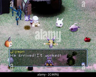 Digimon World - Sony Playstation 1 PS1 PSX - Editorial use only Stock Photo