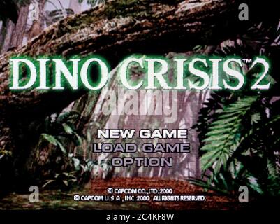 Dino Crisis 2 PlayStation 1
