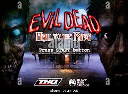 Evil Dead: Hail to the King para Playstation (2000)