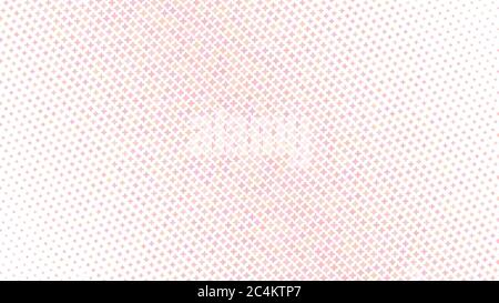 Abstract halftone gradient background of small stars, pink on white Stock Vector