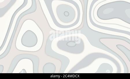 Abstract background white and grey with paper art shapes with 3D and paper cut shapes. Vector EPS 10 illustration design layout for flyers or posters. Stock Vector
