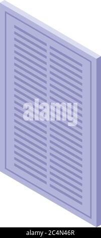 Ventilation grate icon. Cartoon of ventilation grate vector icon for ...