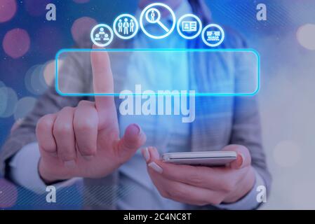 Information Digital Technology Network Connection Infographic Elements Icon Stock Photo