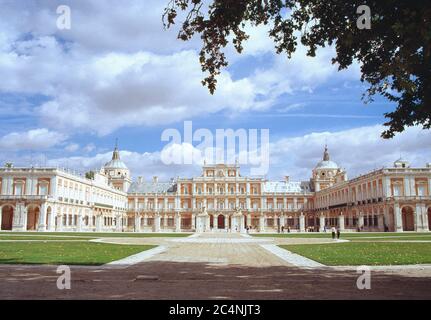 Royal Palace. Aranjuez, Madrid province, Spain. Stock Photo