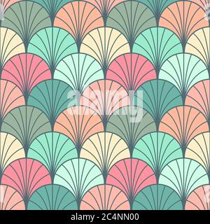 Seamless classic geometric vector pattern Stock Vector