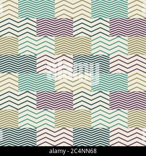 Sealess pattern with abstract ornament Stock Vector