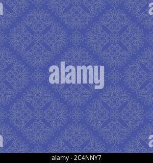 Seamless pattern with abstract ornament Stock Vector