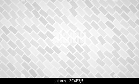 Abstract background of diagonally arranged rectangles in gray colors Stock Vector