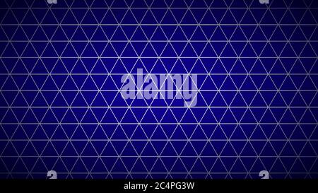 Abstract light background of small triangles in blue colors. Stock Vector