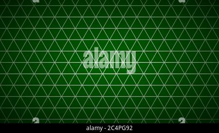 Abstract light background of small triangles in green colors. Stock Vector