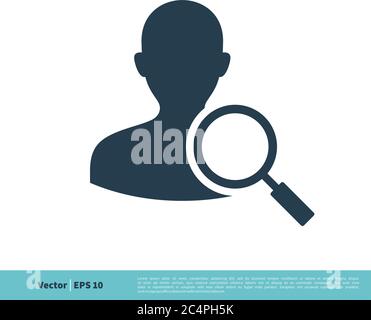 Avatar, Profile Icon Vector Logo Template Illustration Design. Vector EPS 10. Stock Vector
