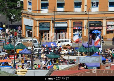 Urban scenes from Valparaiso, Chile Stock Photo