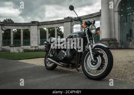 Kawasaki Z900 Let the good times roll Stock Photo