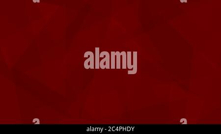 Abstarct background of translucent triangles in red colors Stock Vector