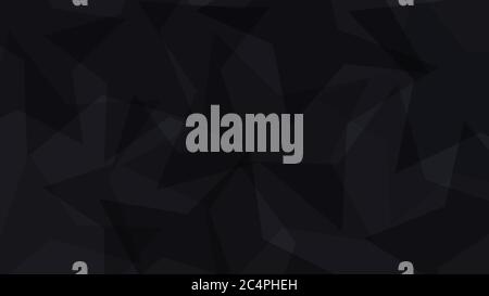 Abstarct background of translucent big stars in black colors Stock Vector