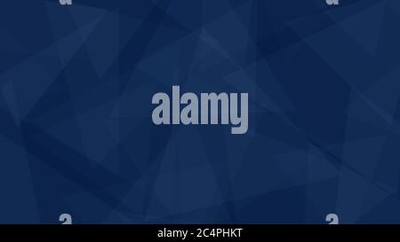 Abstarct background of translucent triangles in blue colors Stock Vector