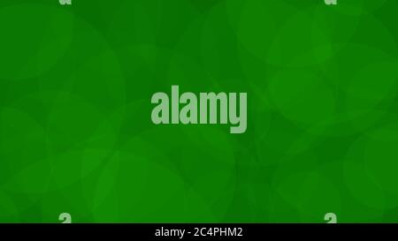 Abstarct background of translucent circles in green colors Stock Vector