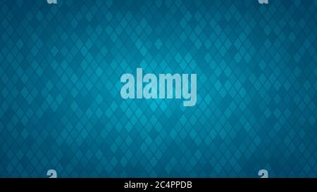 Abstract background of small rhombuses in light blue colors. Stock Vector